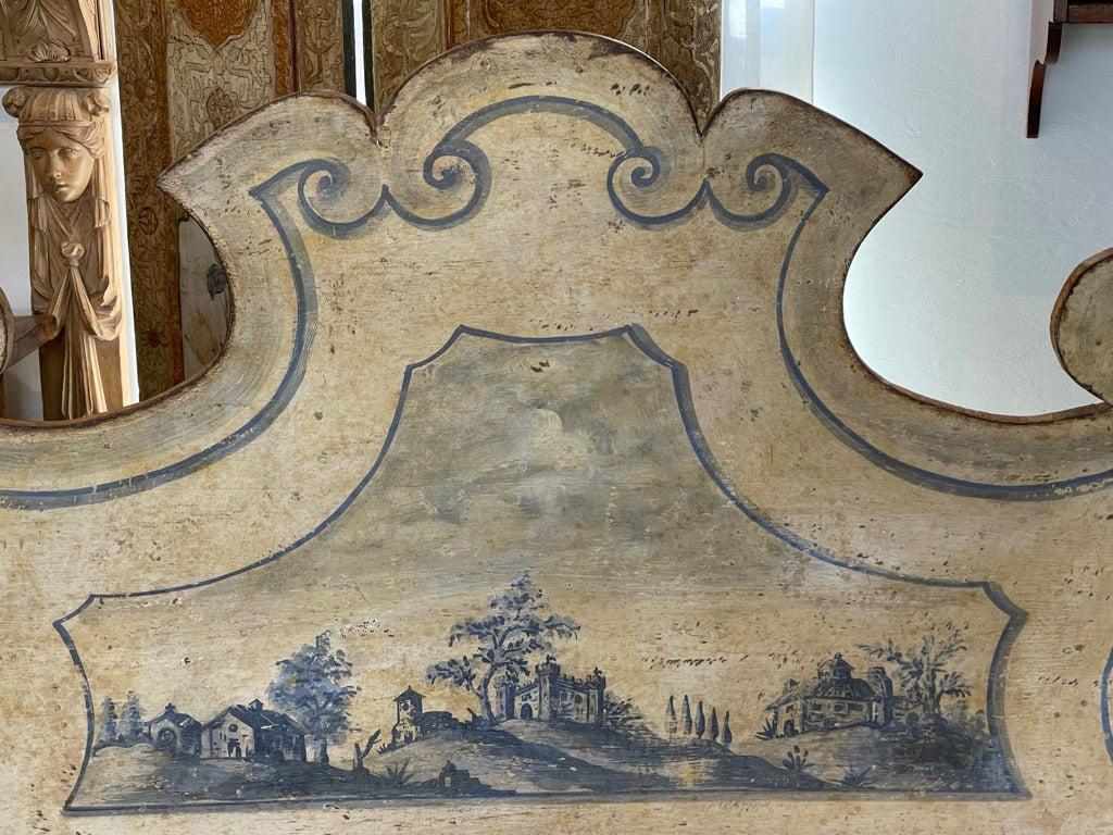 19th Century Italian Baroque Style Tuscan Hall Bench 1