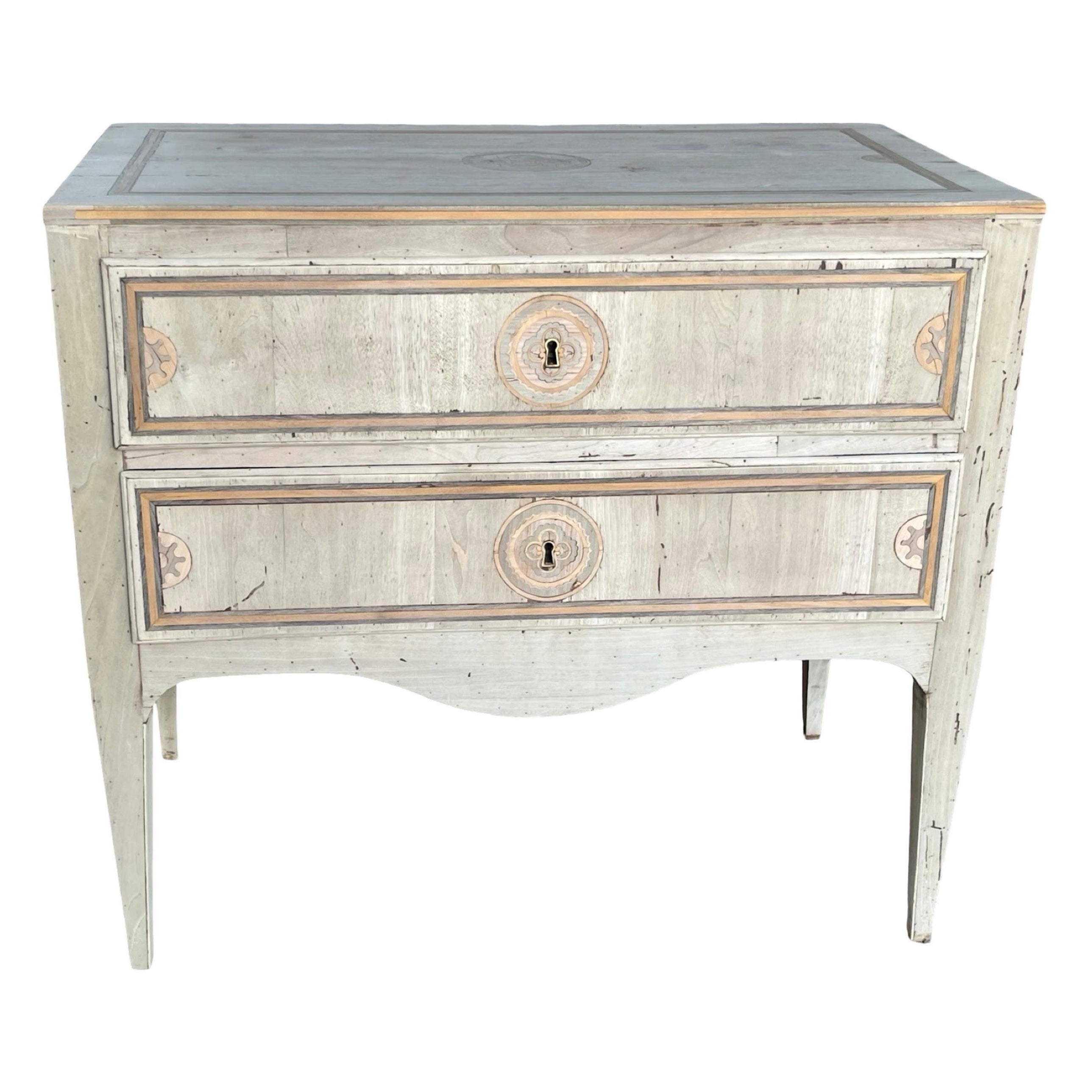 Inlay Commodes and Chests of Drawers