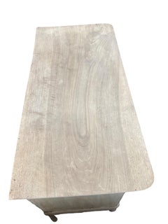 19th Century Italian Bleached Walnut Louis Philippe Commode / Chest of Drawers