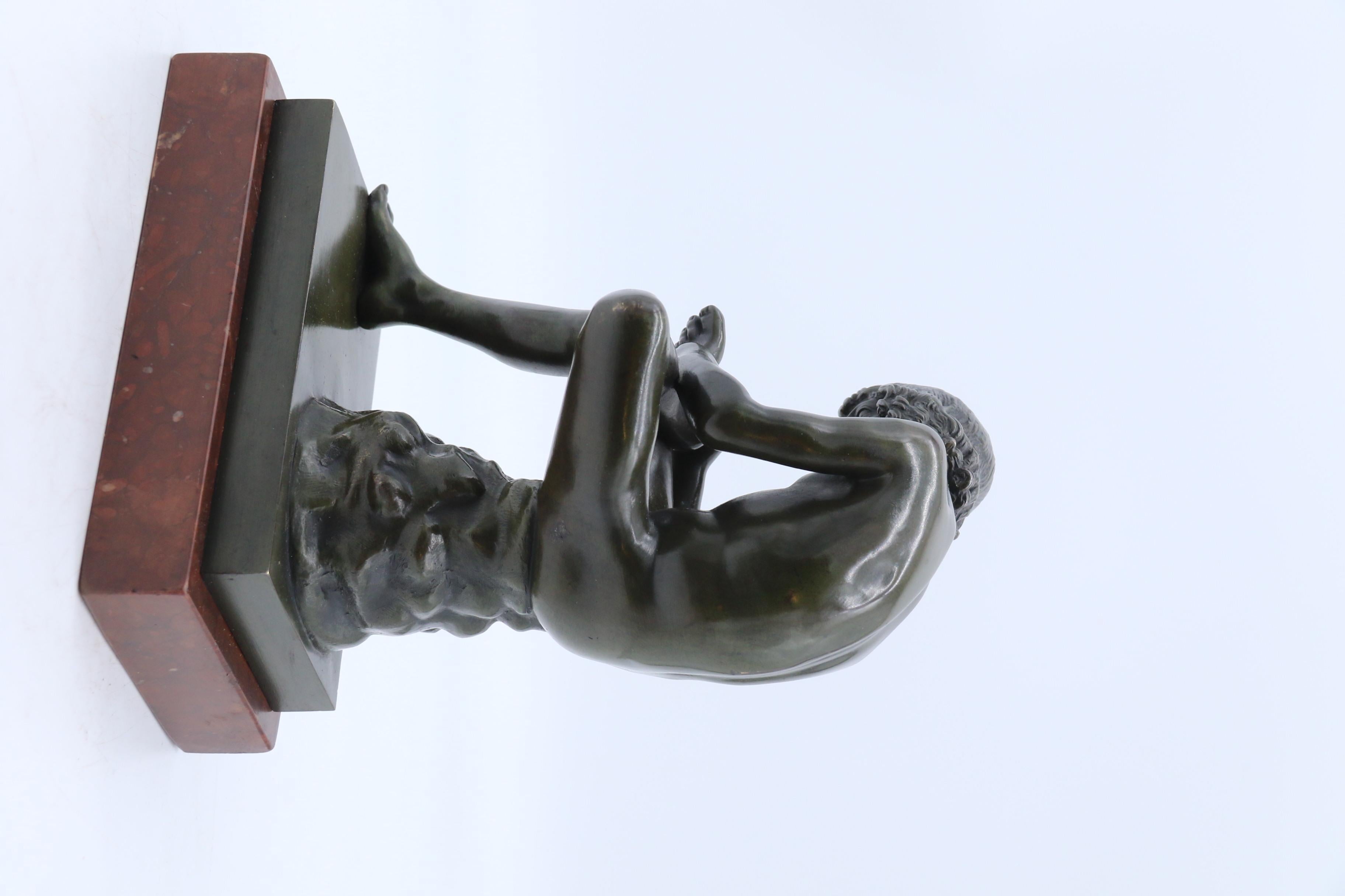 boy with thorn statue for sale