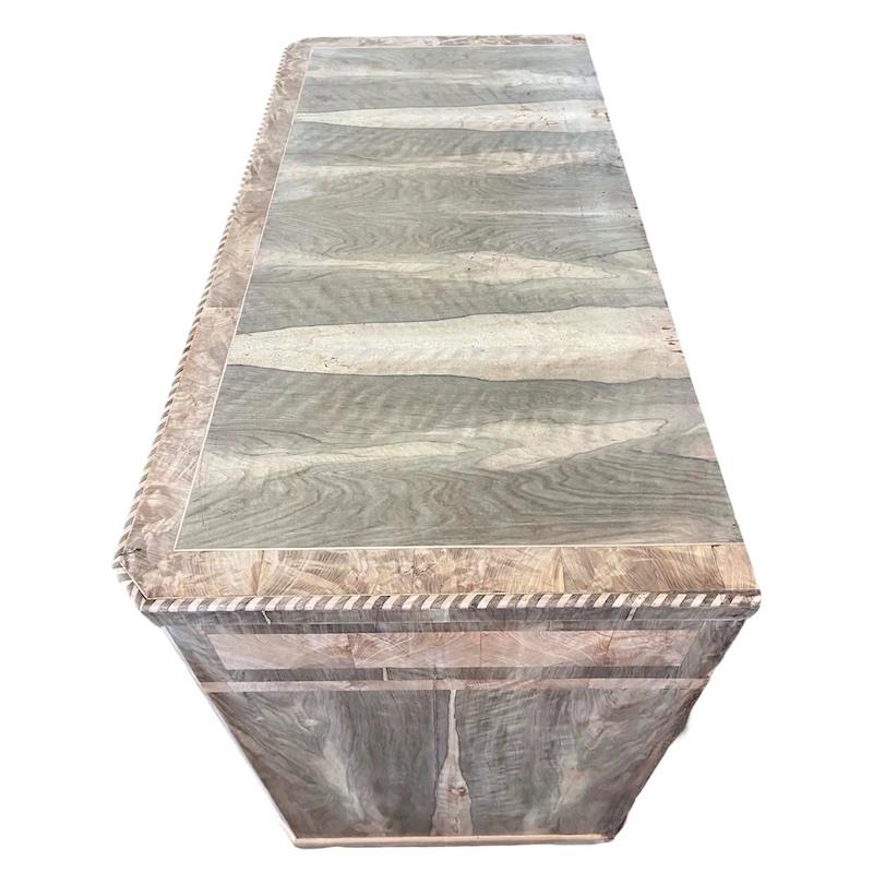19th Century Italian Carlo X Bleached Walnut Commode In Good Condition In Carmine, TX