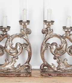 19th Century Italian Carved Candelabra