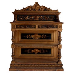 19th Century Italian Carved Giltwood Buffet