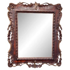 19th Century Italian Carved Mirror