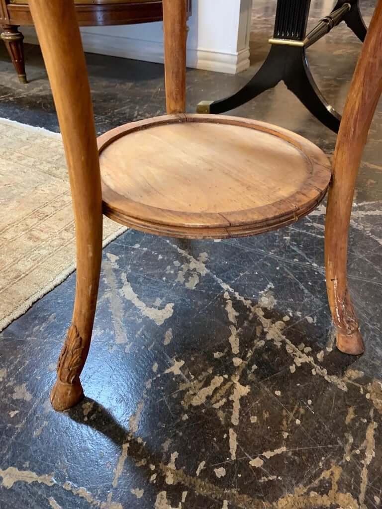 19th Century Italian Carved Pine Neoclassical Tables In Good Condition For Sale In Dallas, TX