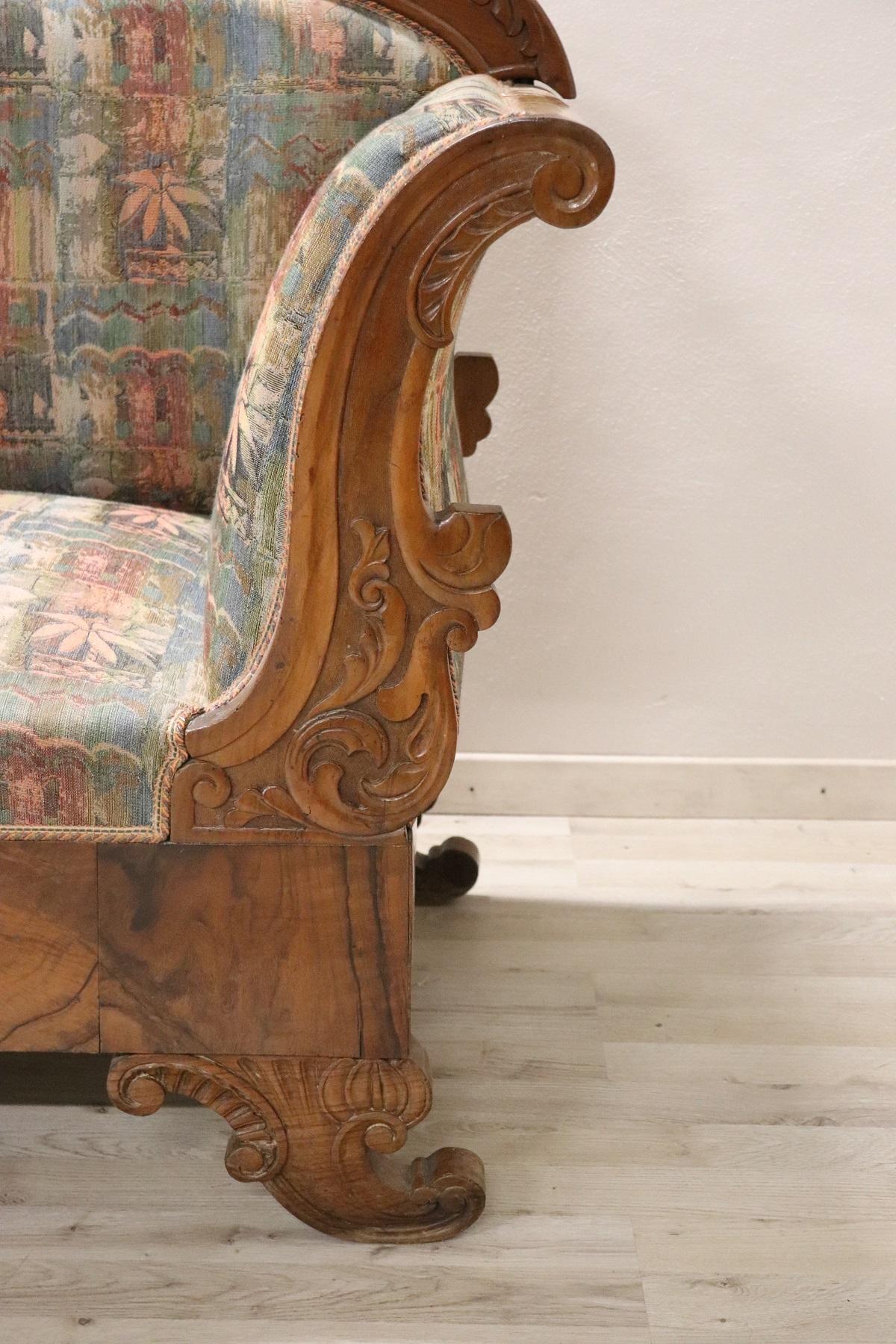 ornate settee