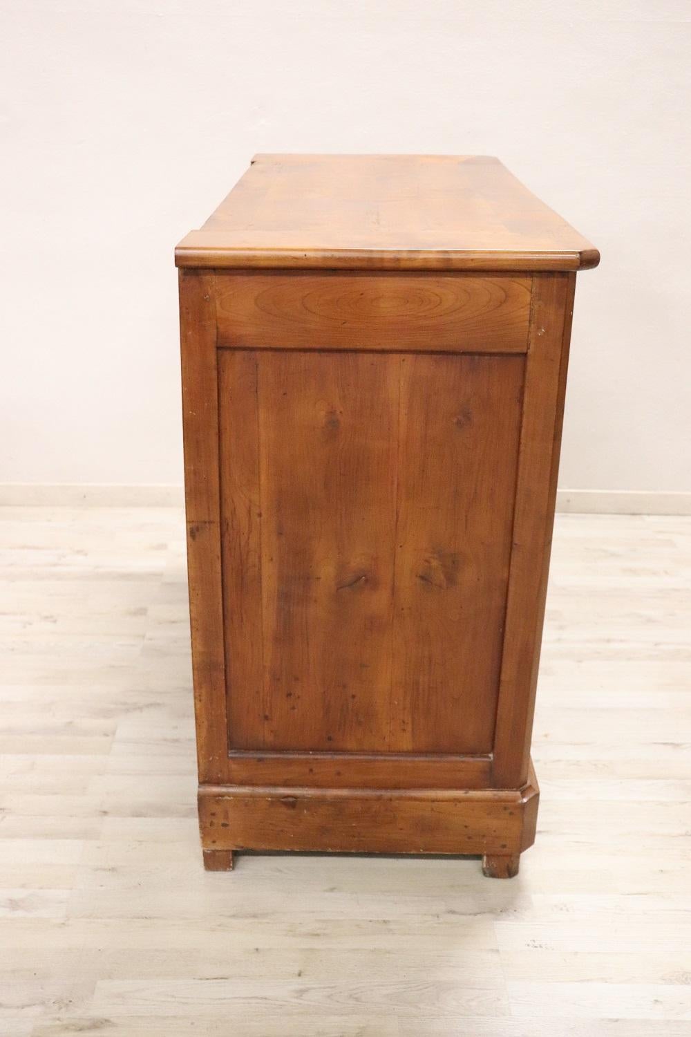 19th Century Italian Cherry Wood Sideboard or Buffet 2