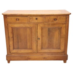 Antique 19th Century Italian Cherry Wood Sideboard or Buffet