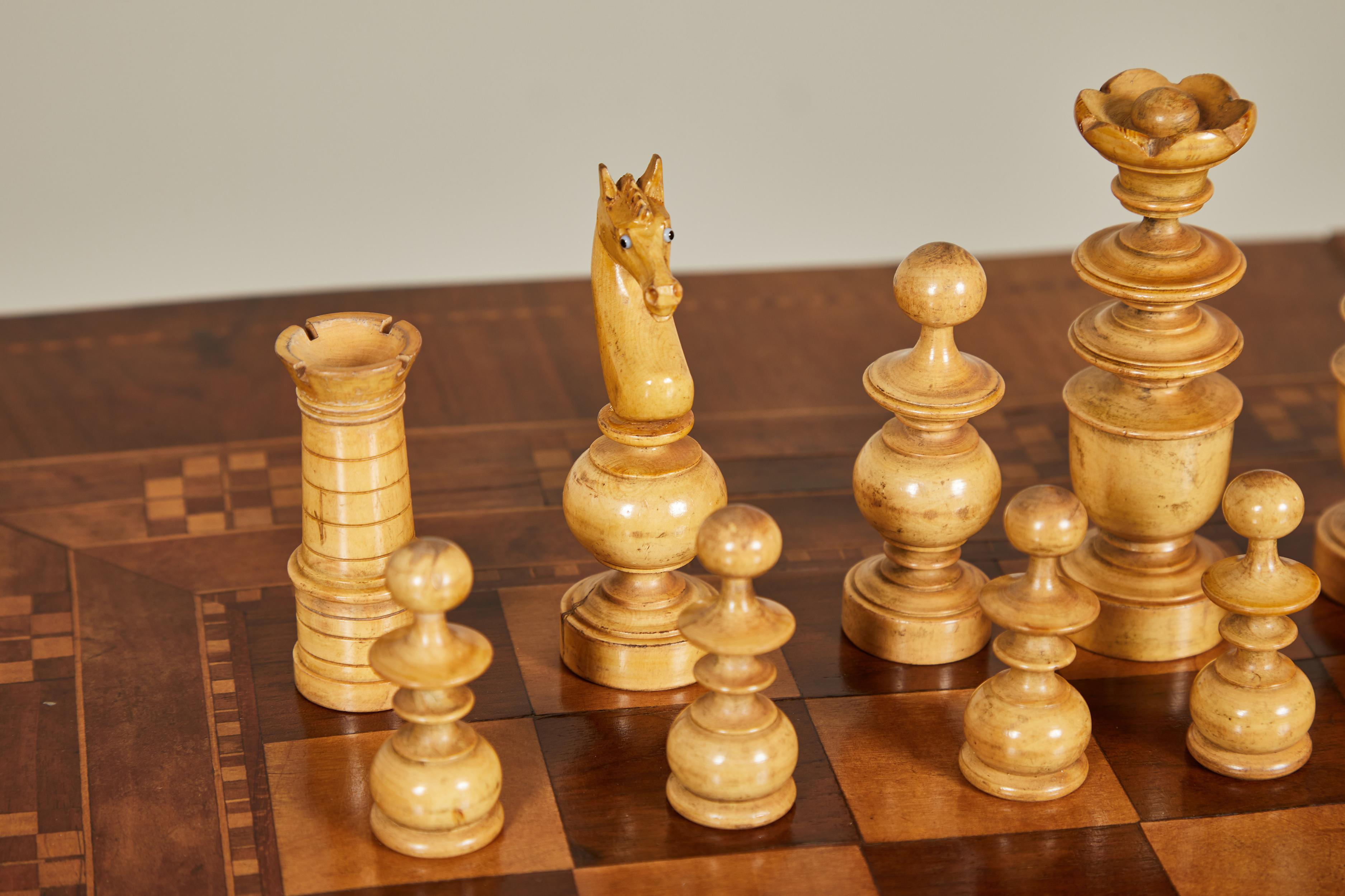 19th century chess set