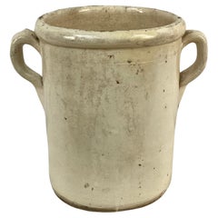 Antique 19th Century Italian Chiminea Preserve Pot     #1