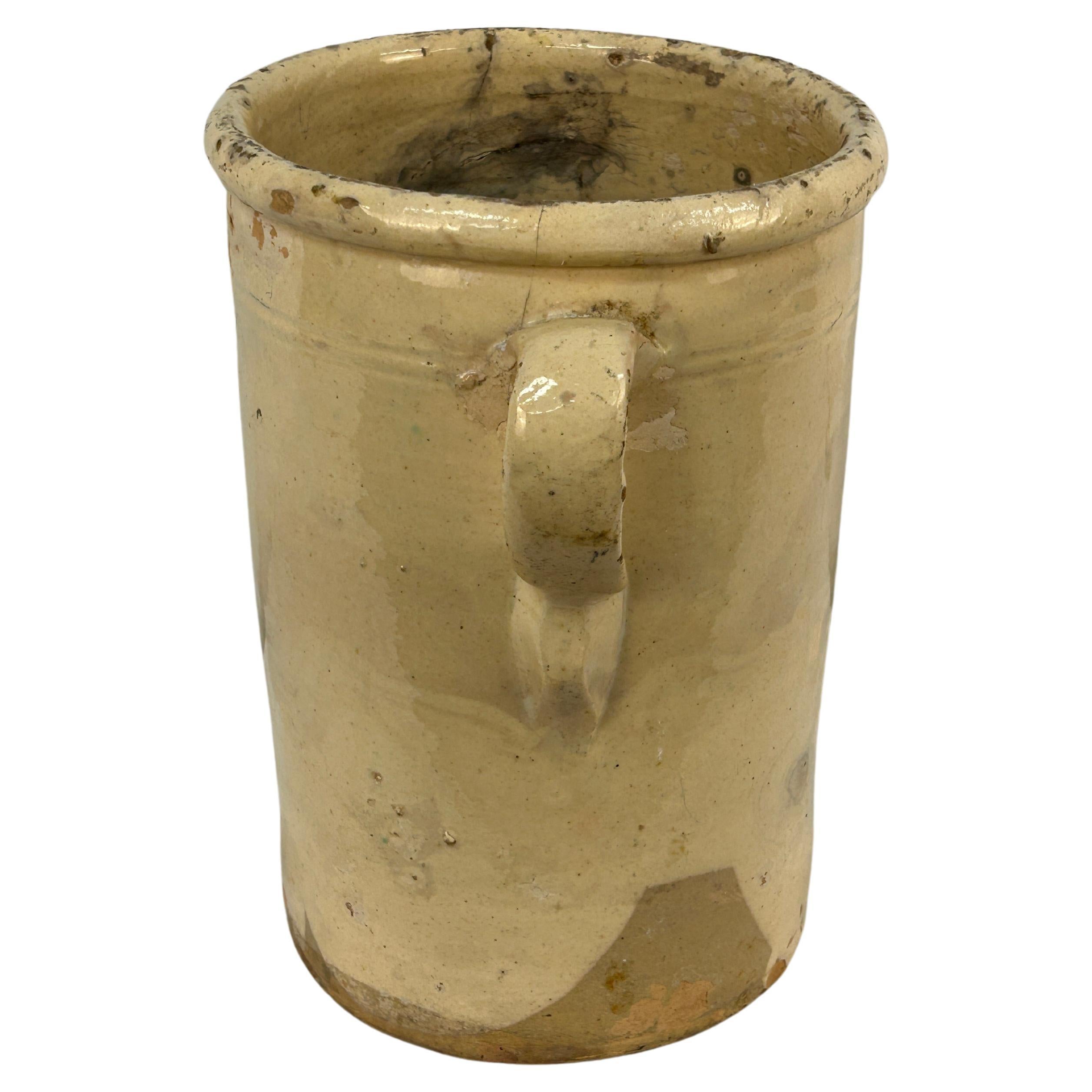 Victorien tardif  Pot de conservation italien du 19ème siècle     #3 en vente