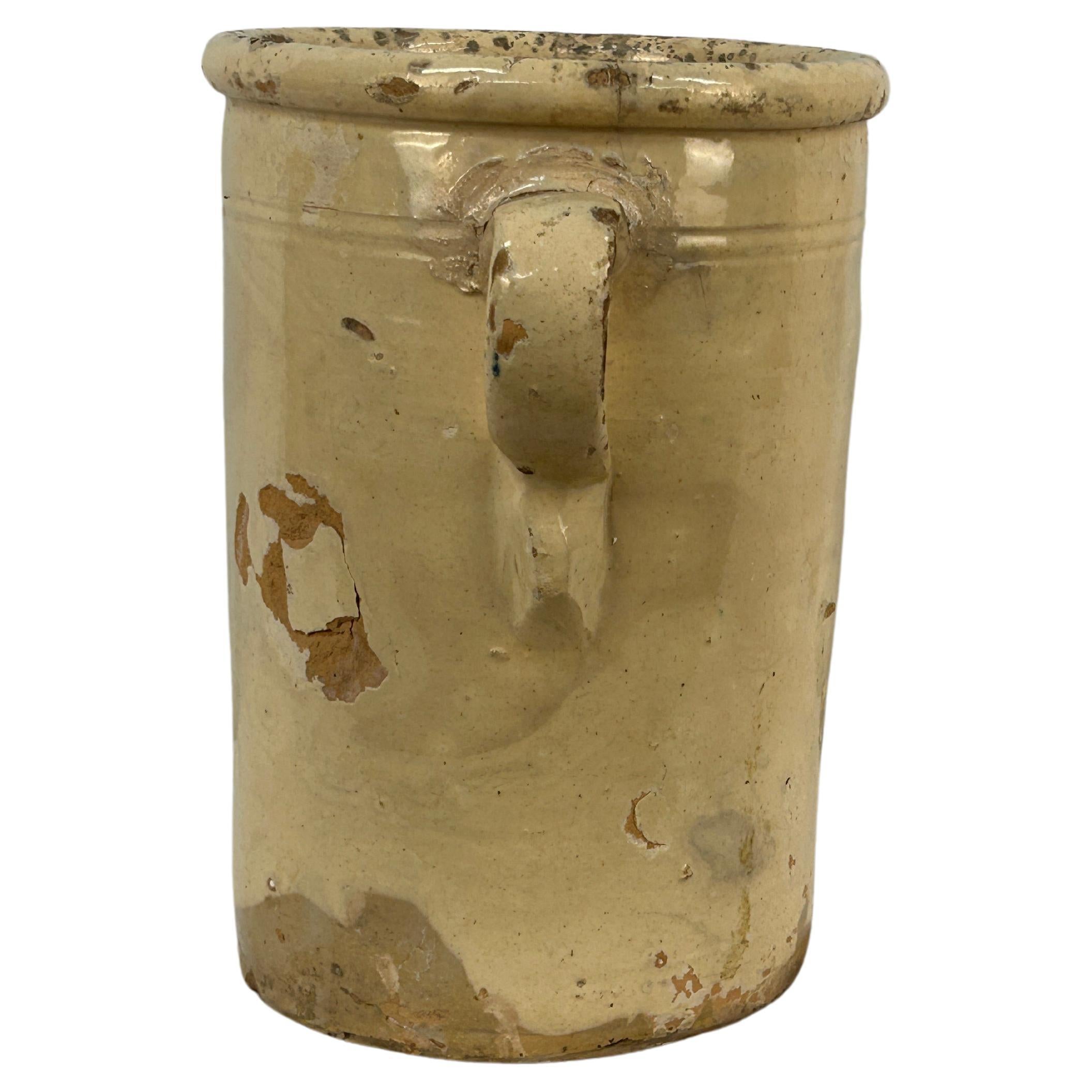  Pot de conservation italien du 19ème siècle     #3 Bon état - En vente à Bradenton, FL