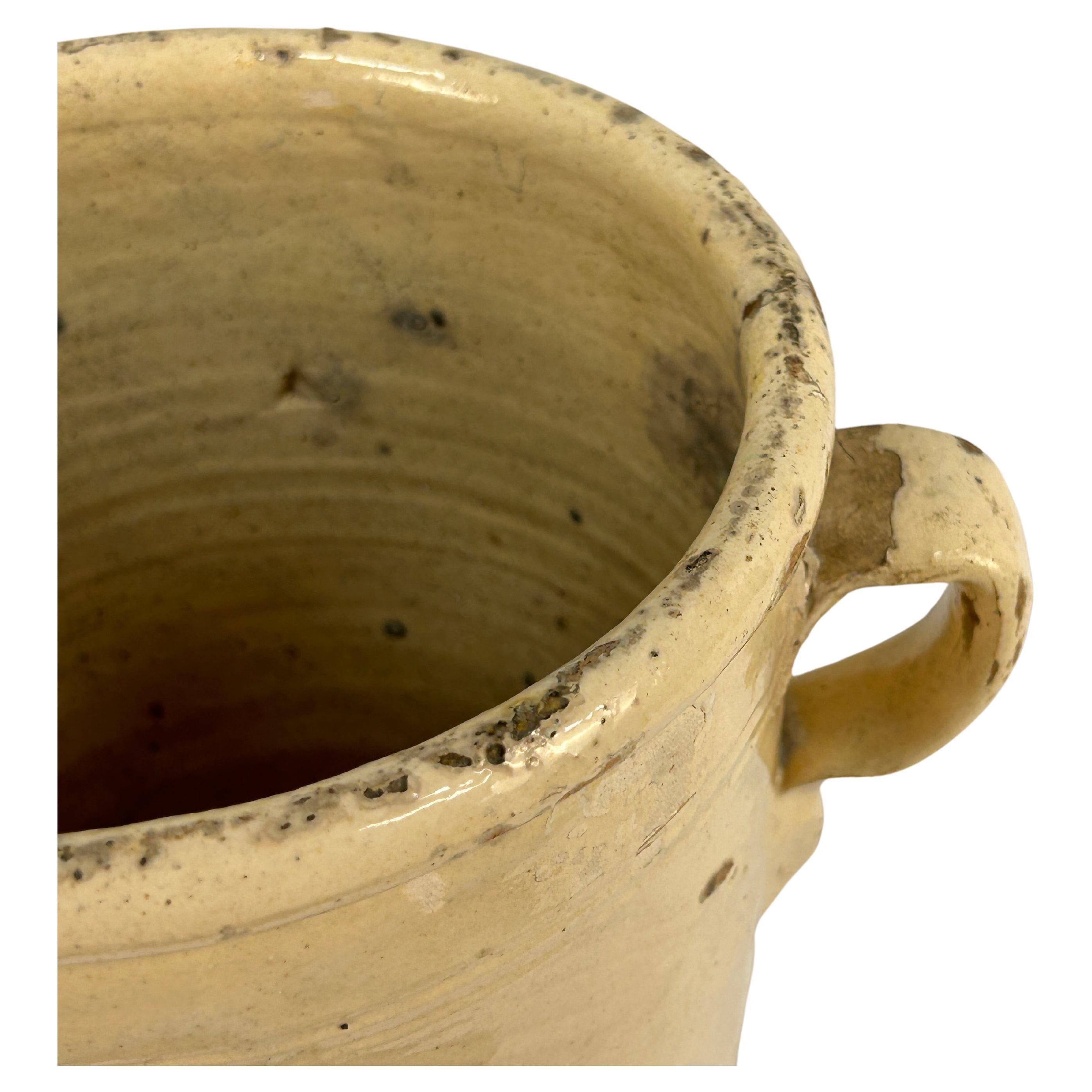 Ceramic  19th Century Italian Chiminea Preserve Pot     #3 For Sale
