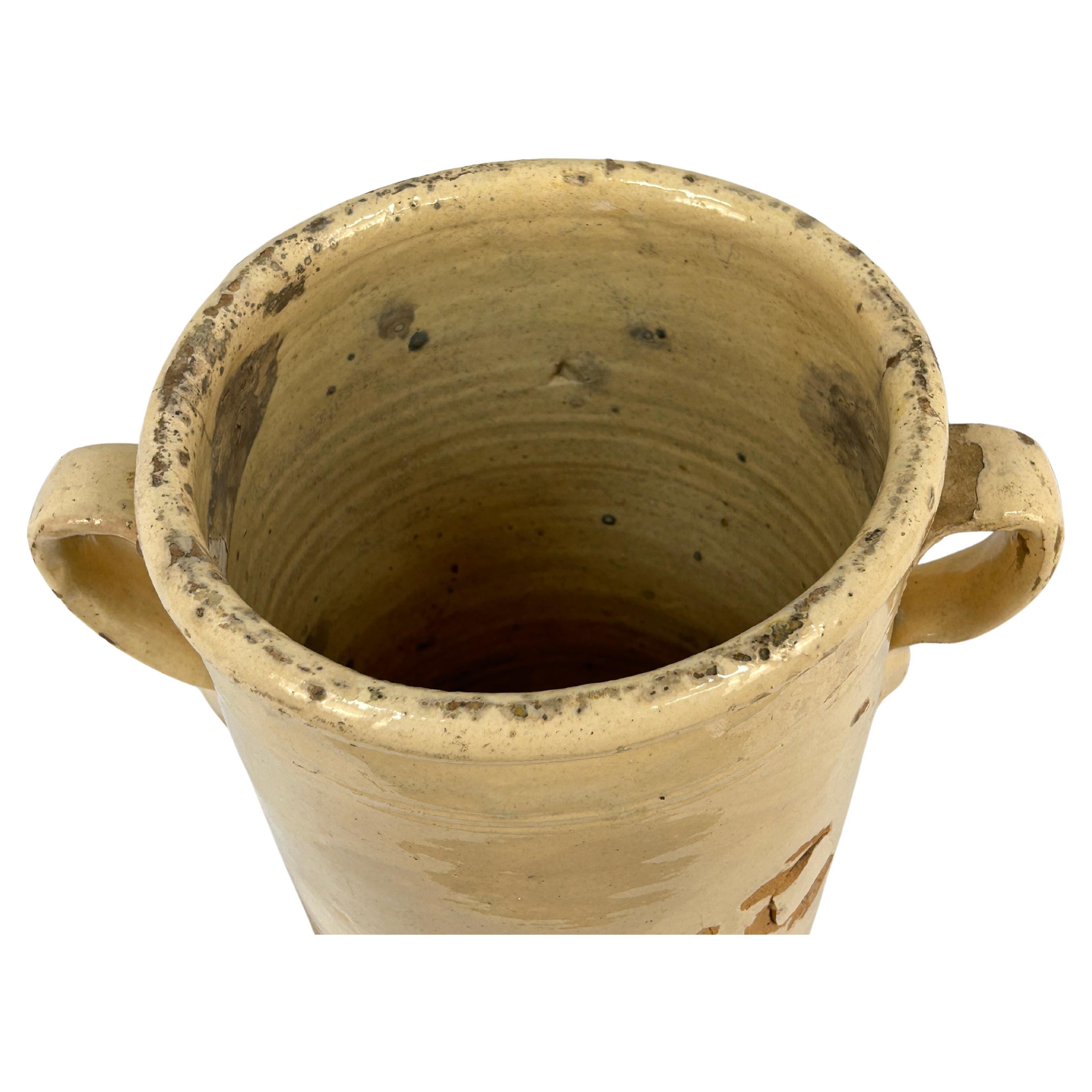 Céramique  Pot de conservation italien du 19ème siècle     #3 en vente