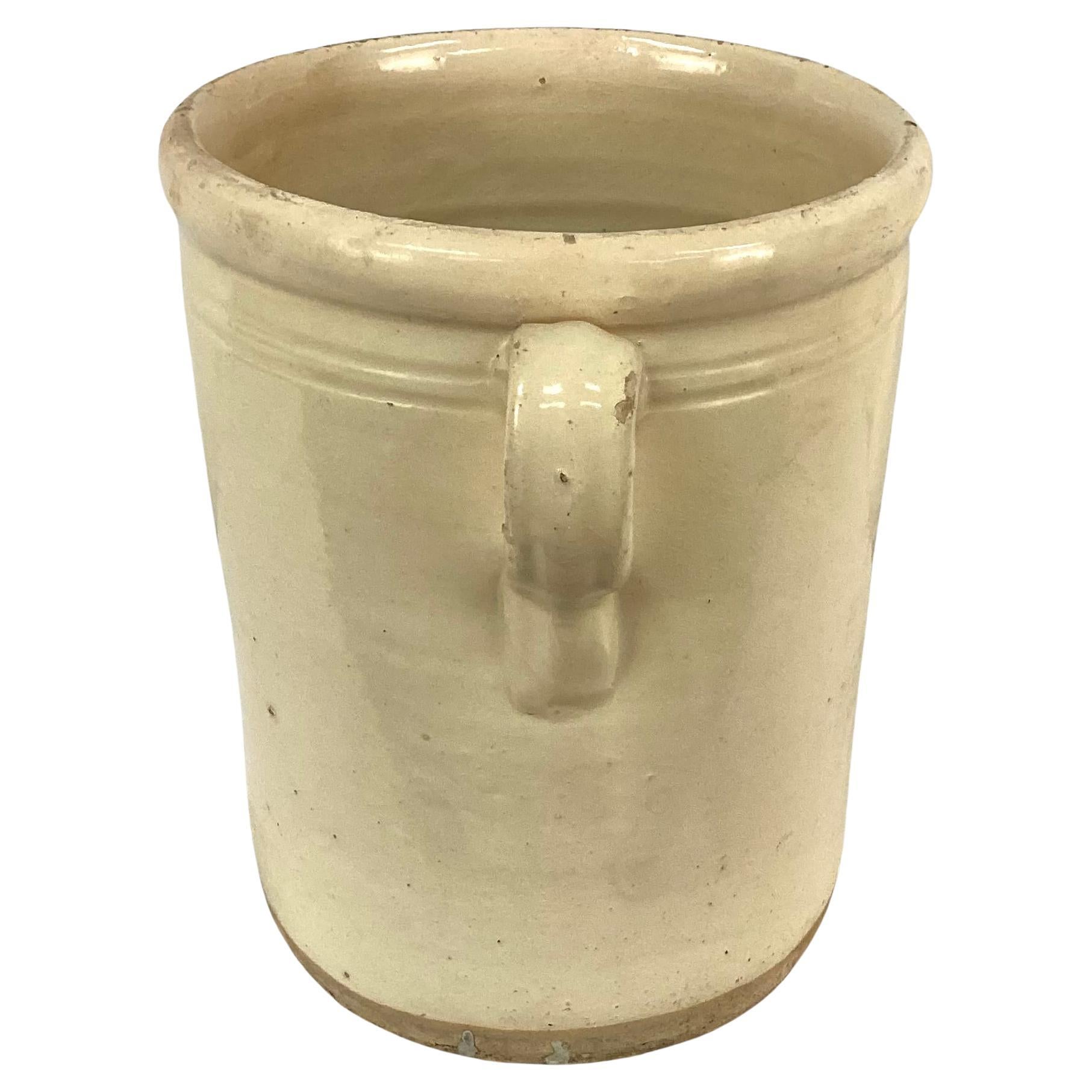 Victorien tardif  Pot de conservation italien du 19ème siècle     #4 en vente