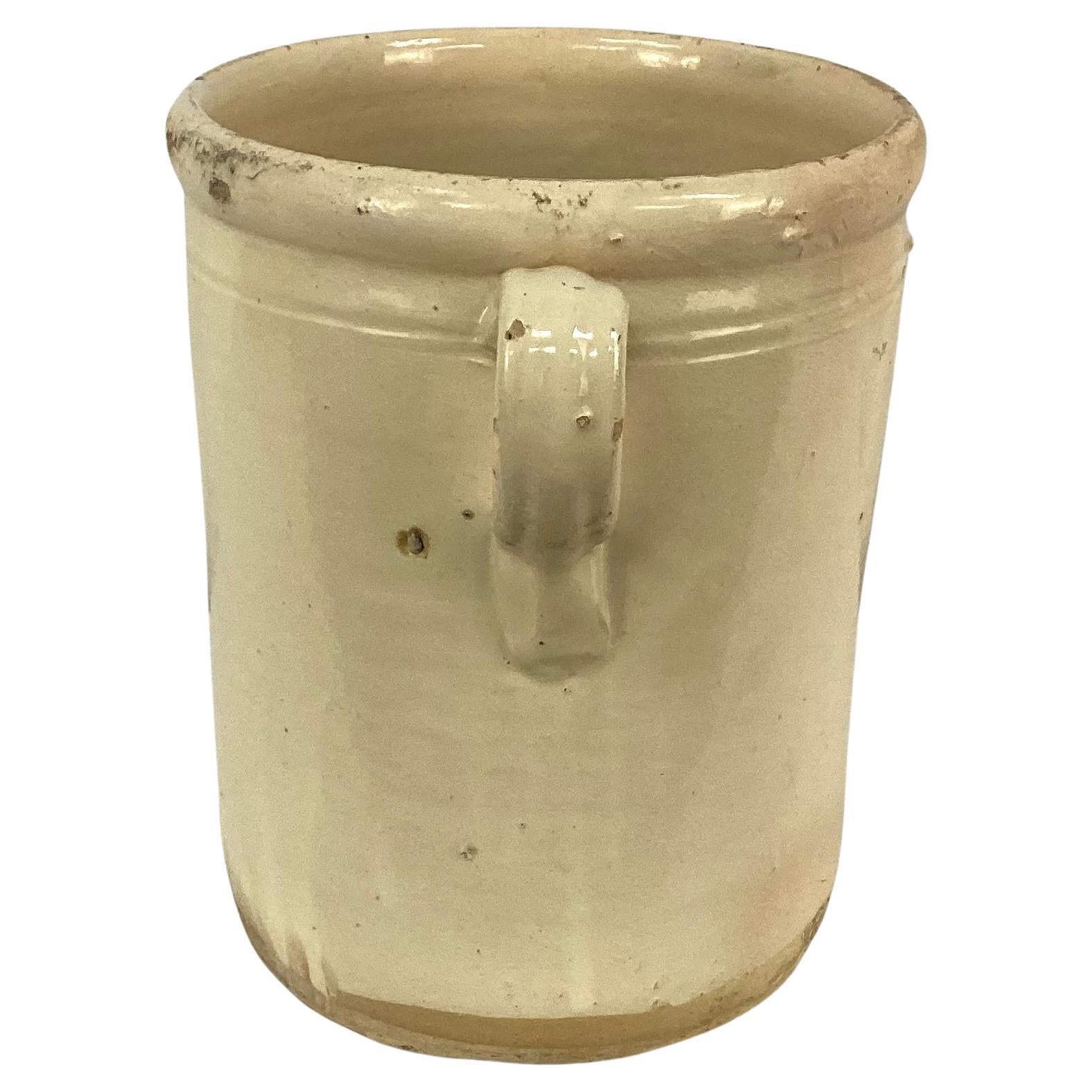  Pot de conservation italien du 19ème siècle     #4 Bon état - En vente à Bradenton, FL