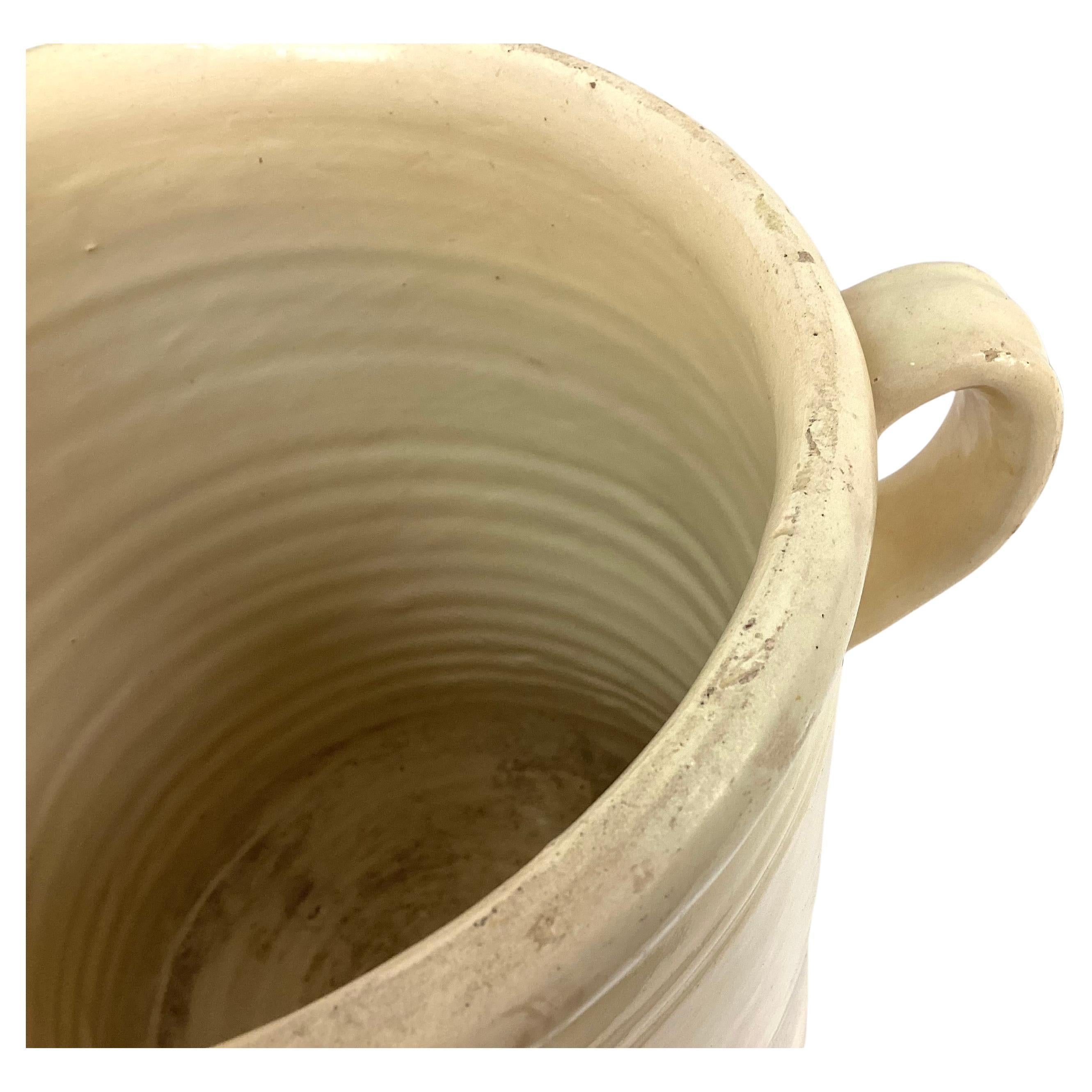 Ceramic  19th Century Italian Chiminea Preserve Pot     #4 For Sale