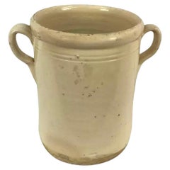 Antique  19th Century Italian Chiminea Preserve Pot     #5