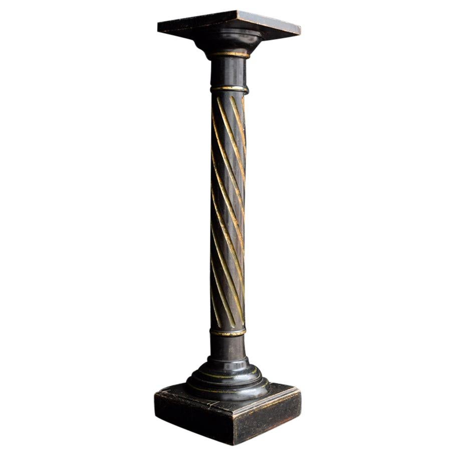 19th Century Italian Column Pedestal