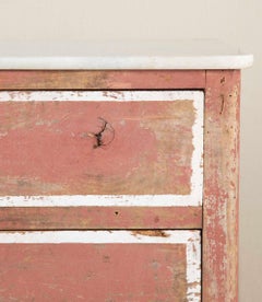 19th Century Italian Commode with Marble Top
