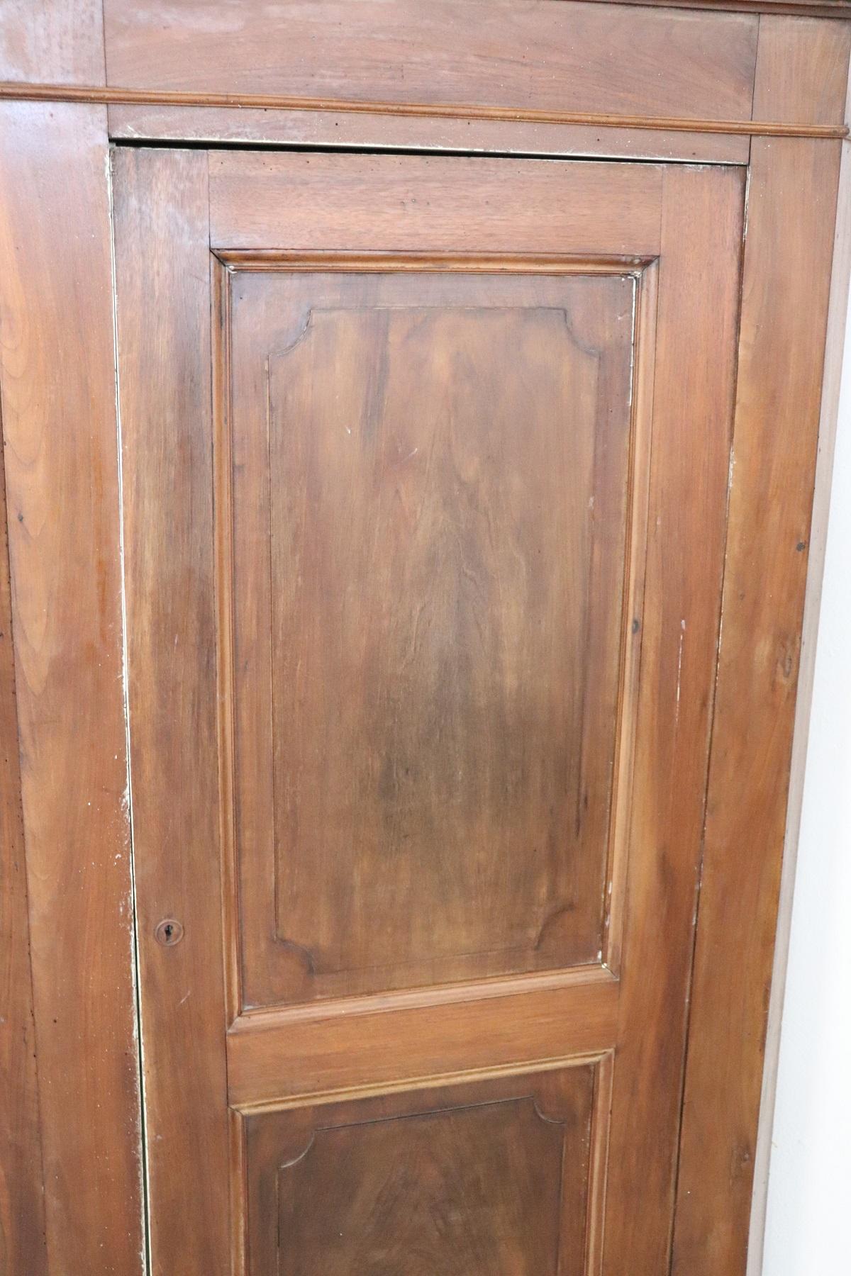 solid wood corner wardrobe