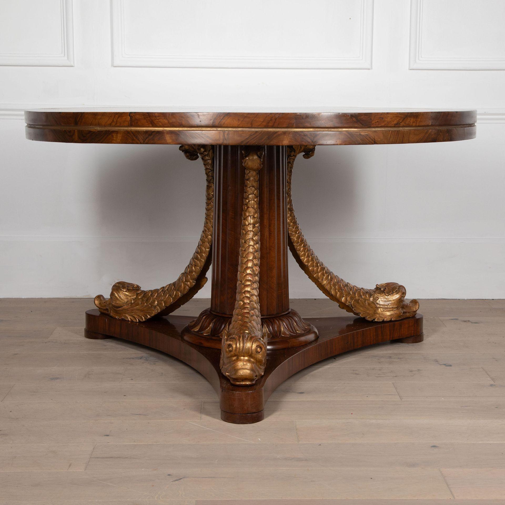 19th Century Italian Coromandel Centre Table For Sale 8