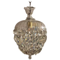 19th Century Italian Crystal Chandelier, 1890s