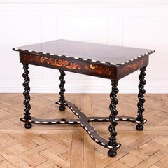 19th Century Italian Ebonised Desk