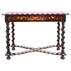 Antique 19th Century Italian Ebonised Desk