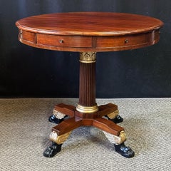 19th Century Italian Empire Game Table