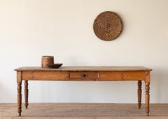 19th Century Italian Farm Table.