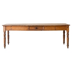 19th Century Italian Farm Table.