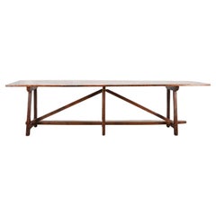 Antique 19th Century Italian Farmhouse Table