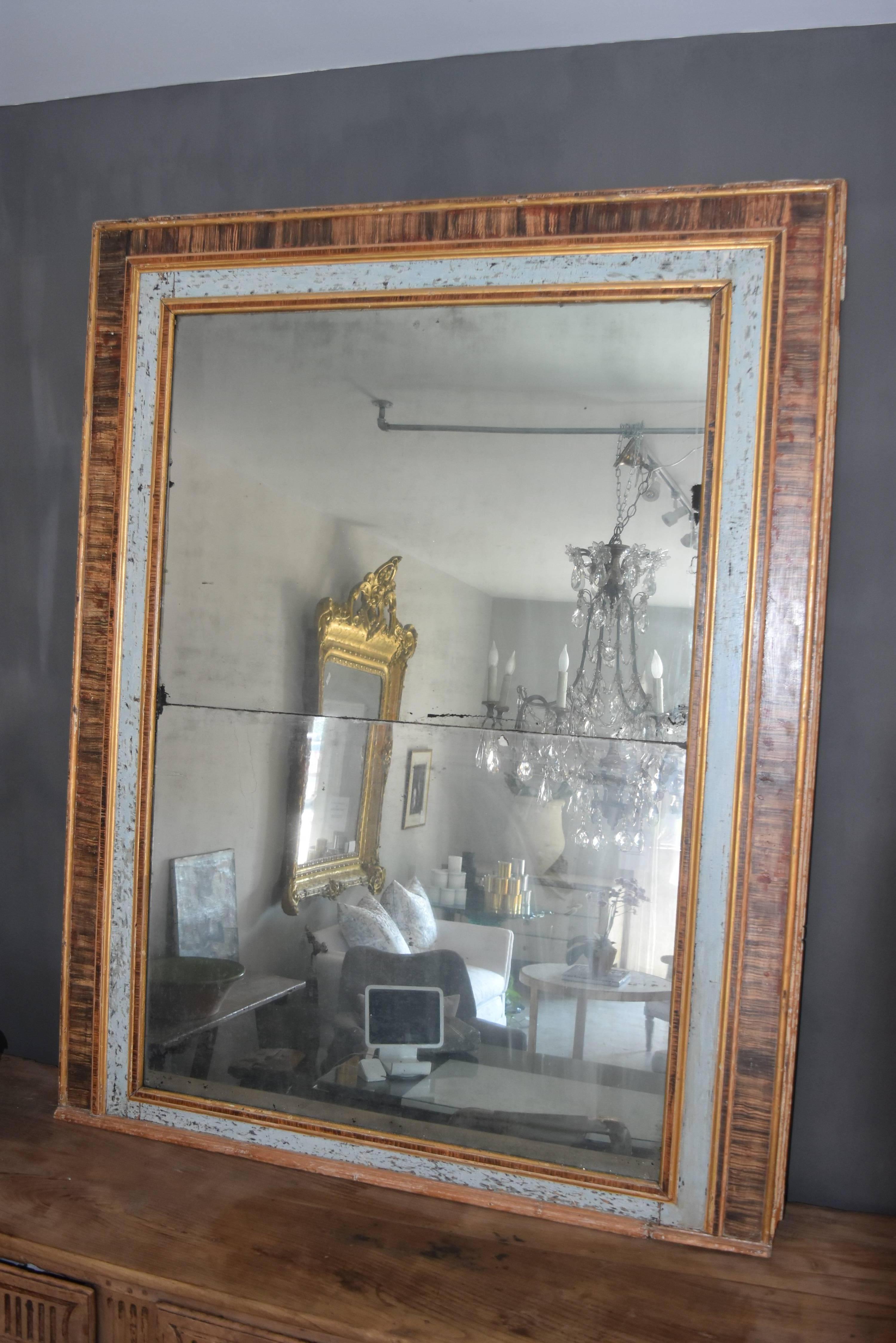 marble framed mirror