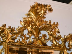 19th Century Italian Florentine Giltwood Mirror