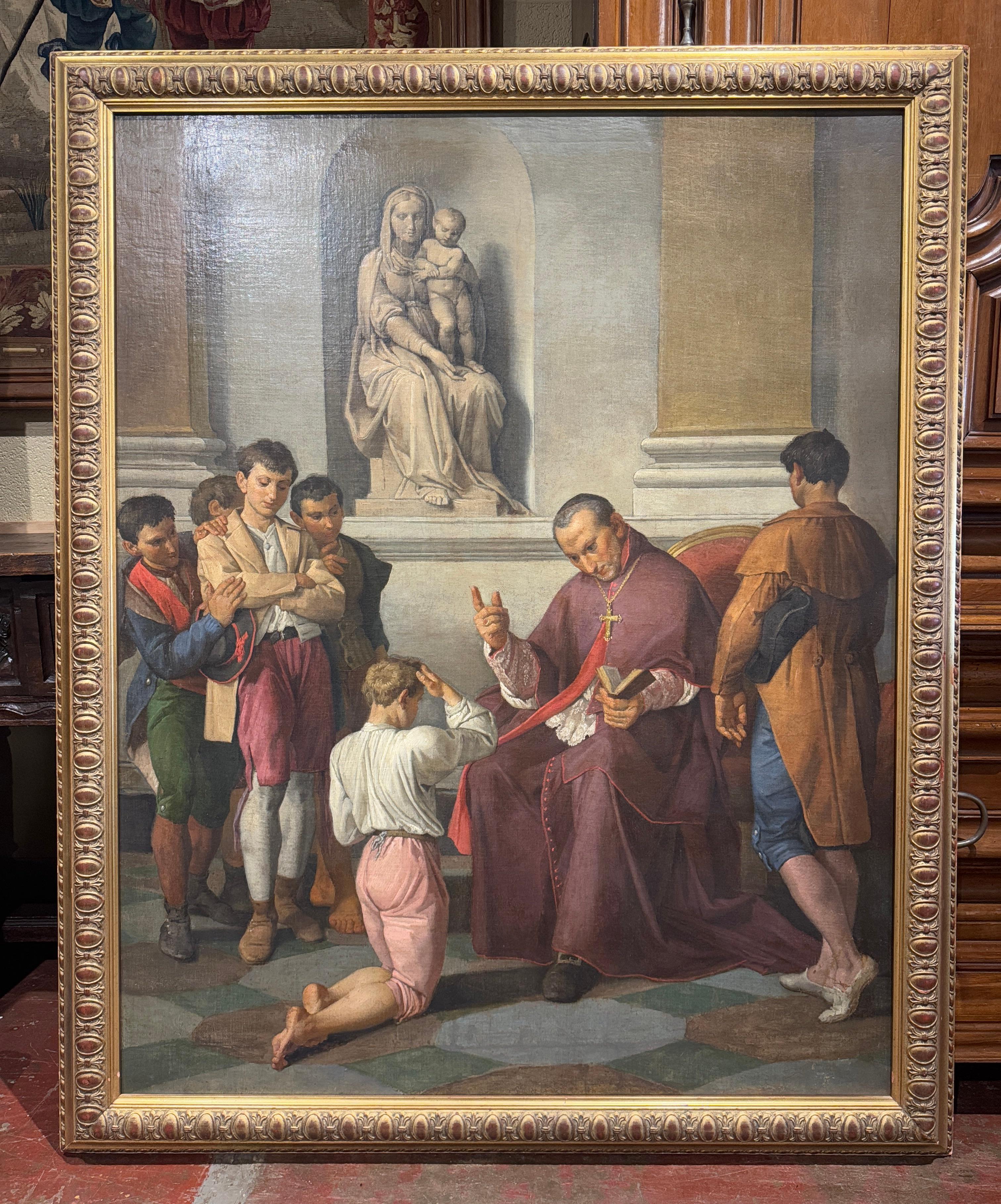 19th Century Italian Framed 