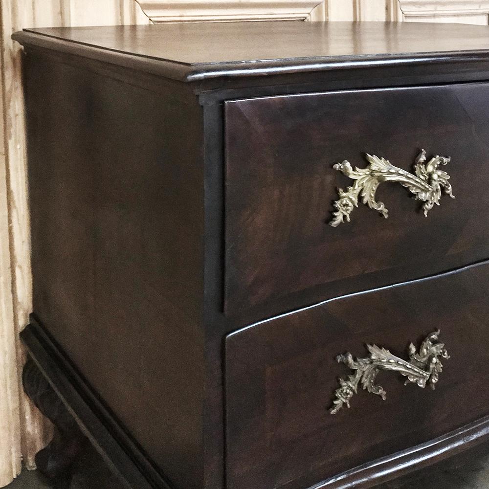 19th Century Italian Fruitwood Inlaid Commode For Sale 3