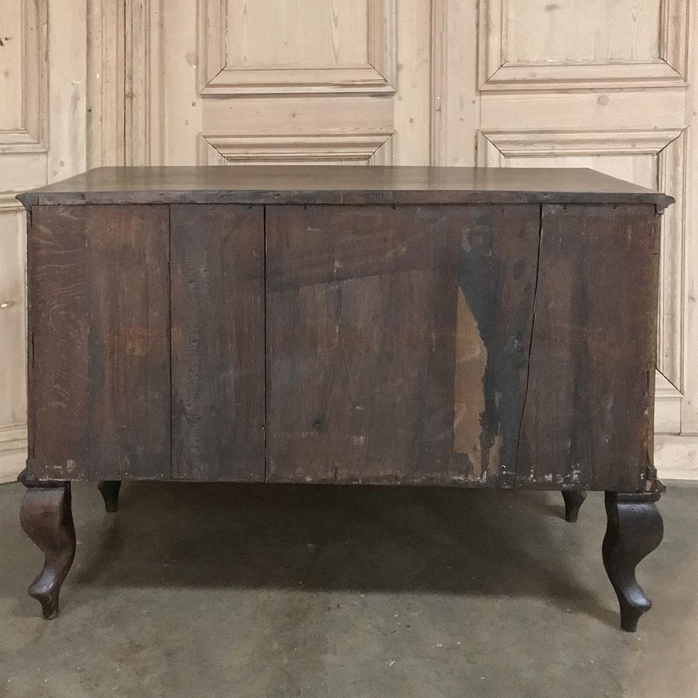 19th Century Italian Fruitwood Inlaid Commode For Sale 8