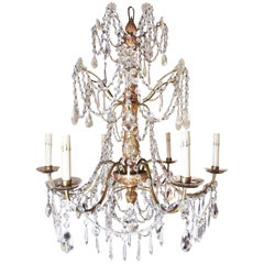 Antique 19th Century Italian Genovese Chandelier