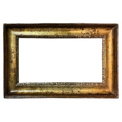 19th Century  Italian Gilded Wood Frame