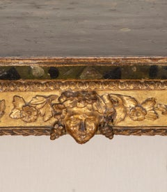 19th Century Italian Gilt Console Table