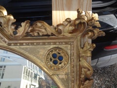 19th Century Italian Giltwood Beveled Mirror