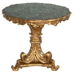 19th Century Italian Giltwood Centre Table