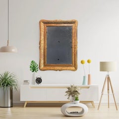 19th Century Italian Giltwood Empire Mirror-Frame
