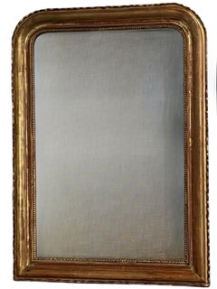 19th Century Italian Gold-Leaf Louis Philippe Mirror
