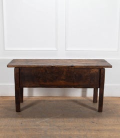 19th Century Italian Granary Box Console
