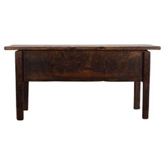 Consola de caja de granero italiana del siglo XIX