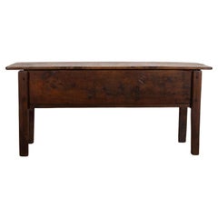 Consola de caja de granero italiana del siglo XIX