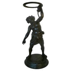 19th Century Italian Grand Tour Bronze Figure of Silenus, God of Wine