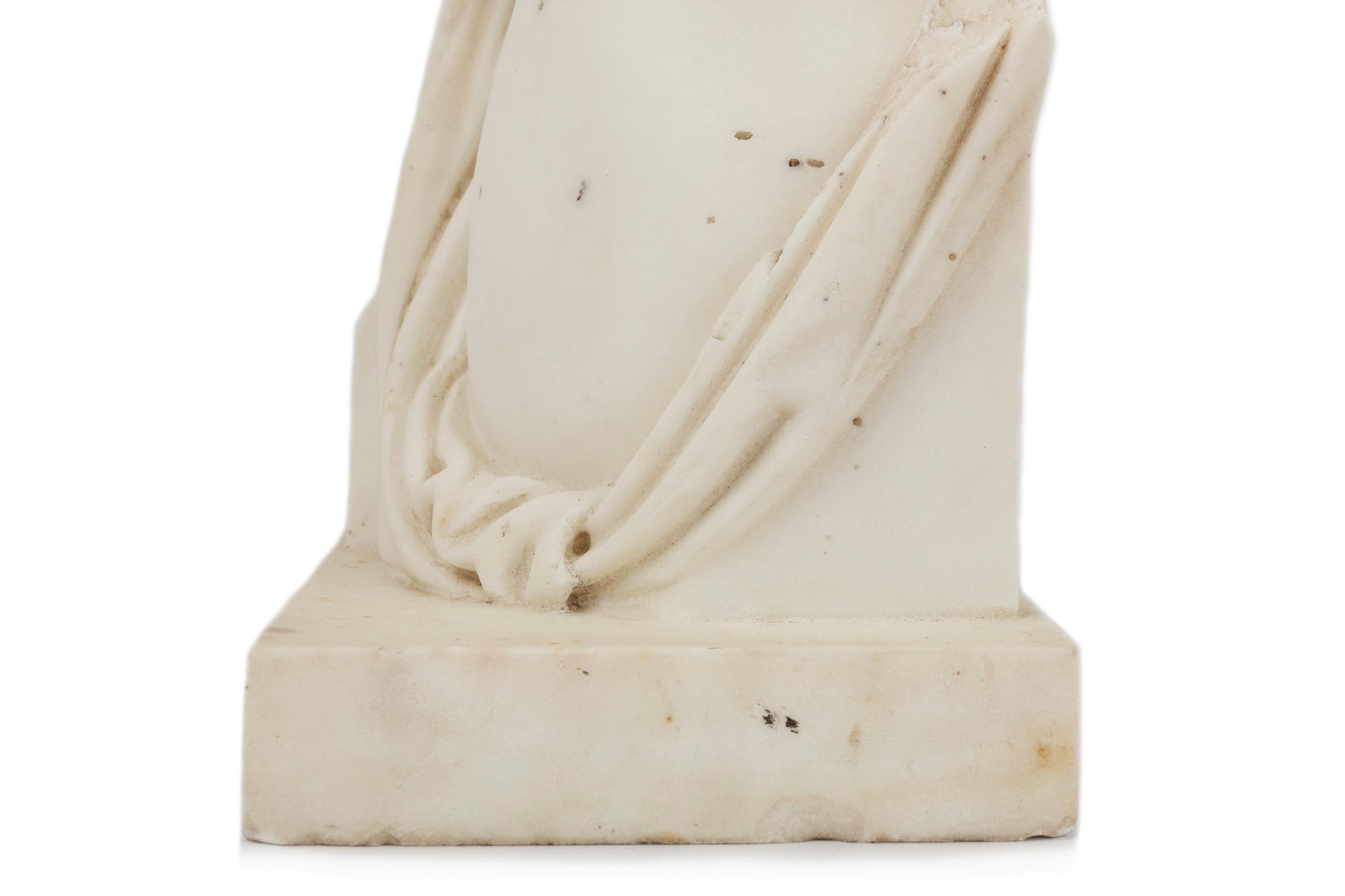 19th Century Italian Grand Tour Marble Sculpture 